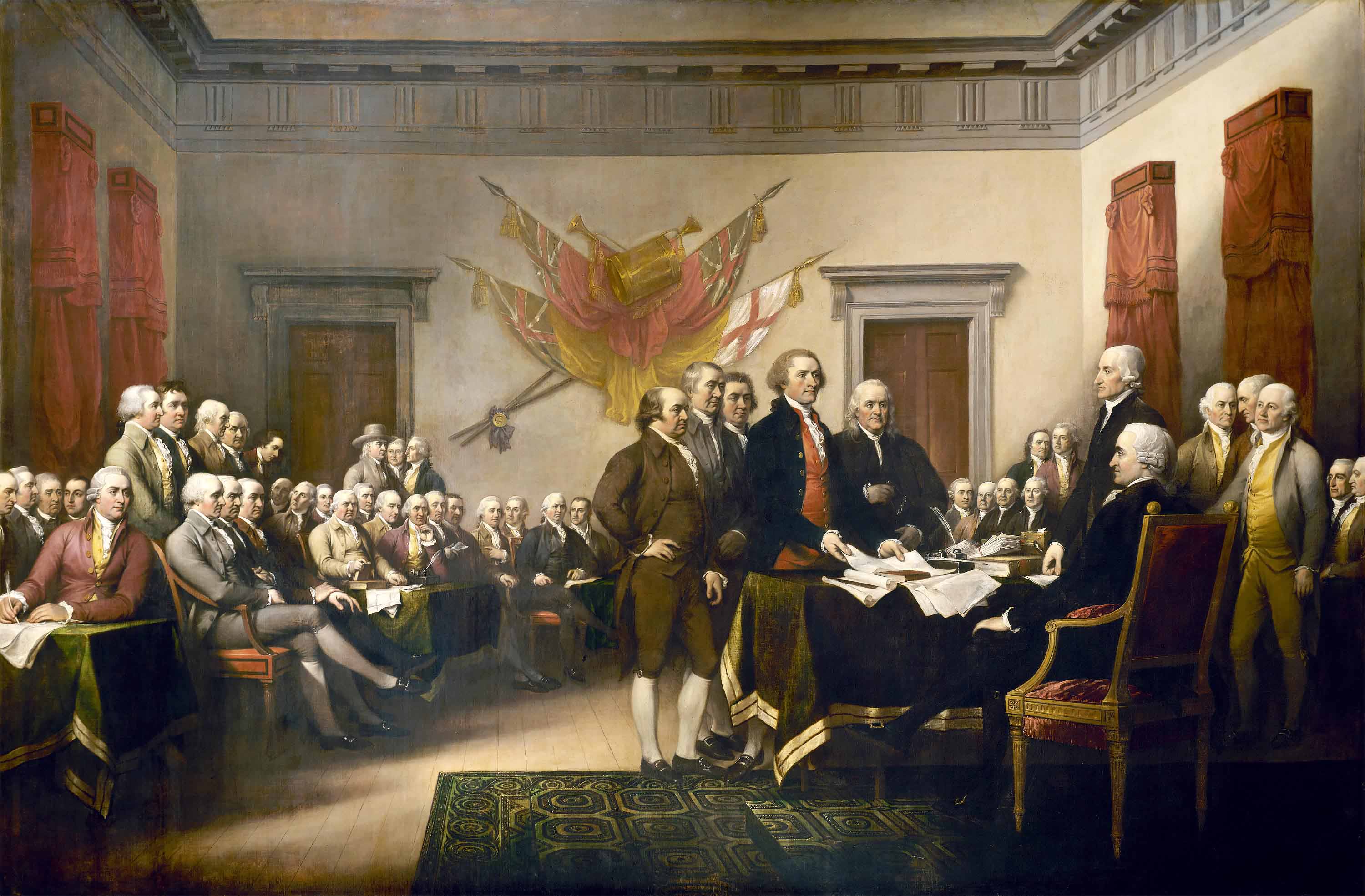 Declaration of Independence – painting by John Trumbull